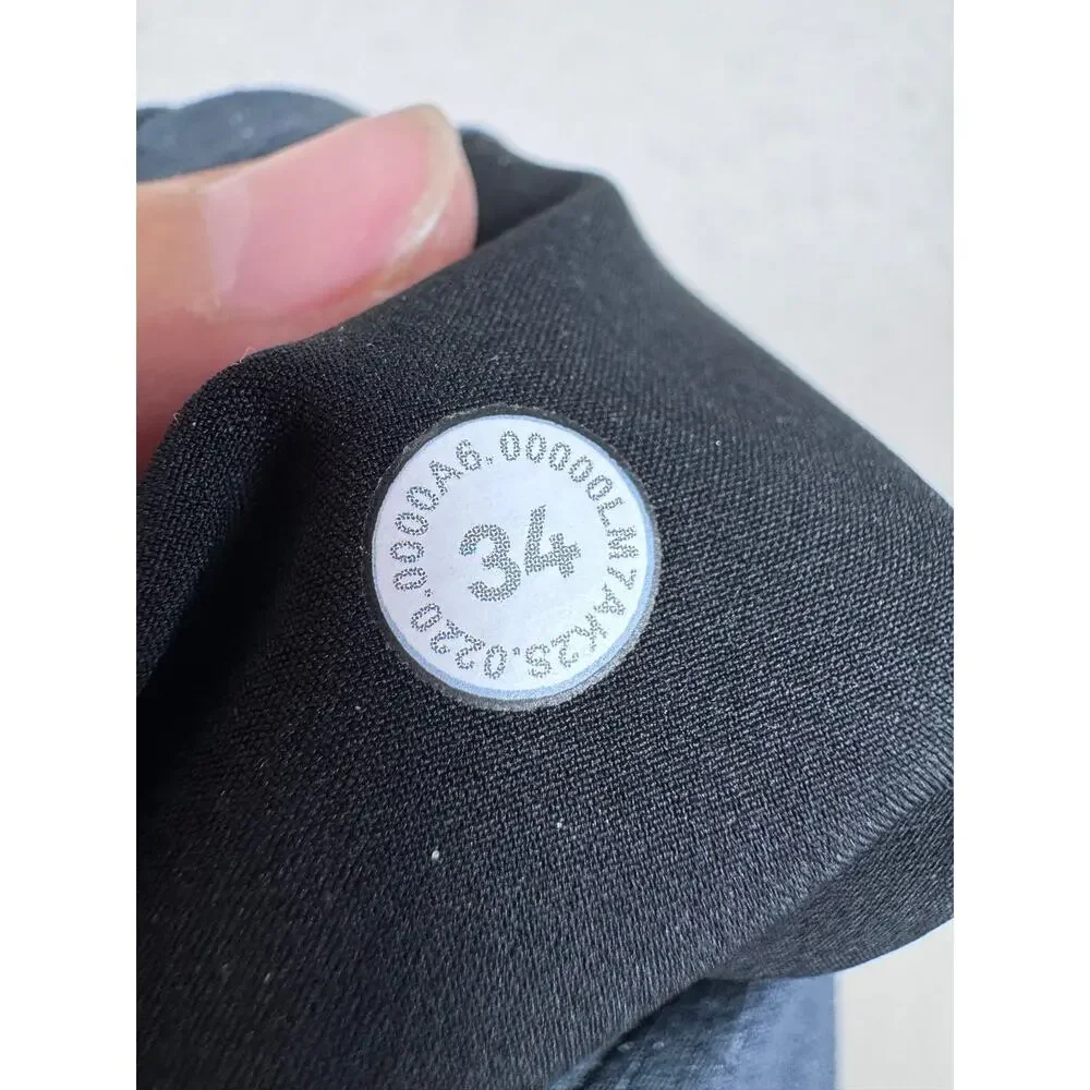 Lululemon Mens Commission Short 7'' Obsidian Size 34